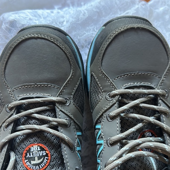 Sketchers EUC lightweight safety toe women’s shoes sz 8 - Picture 7 of 8